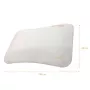 MDH VARIO PILLOW profiliuota ortopedinė pagalvė miegui – Memory Foam, Tencel užvalkalas, vidutinio kietumo, kontūrinė kaklo atrama, hipoalerginė