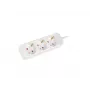 Lanberg PS0-03F-0150-W 3 krypčių Schuko ilgintuvas, 1,5 m laidas, baltas