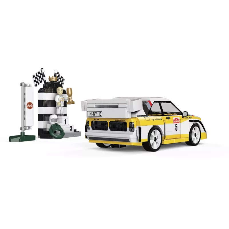 COBI Audi Sport quattro S1 E2 Rally Legend (1985) 1:35 mastelio konstravimo rinkinys