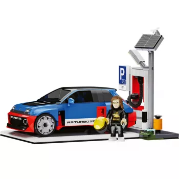 COBI EV stotelė ir Renault 5 Turbo 3E (1:35 mastelis)