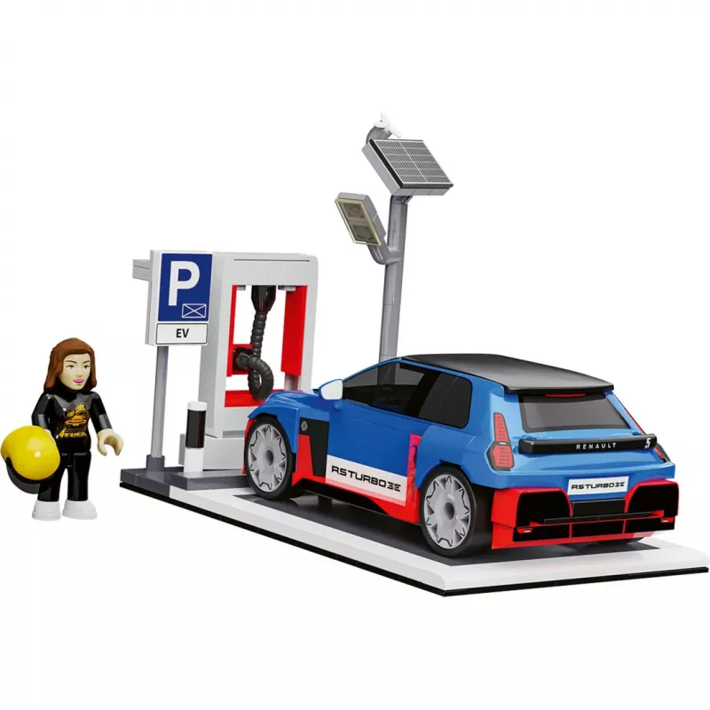 COBI EV stotelė ir Renault 5 Turbo 3E (1:35 mastelis)