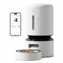 PETLIBRO Granary WiFi Feeder 5L baltas – automatinis gyvūnų ėdiklis su programėle, 10 šėrimų per dieną, balso įrašu ir nerūdijančio plieno dubeniu