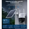 DAHUA BP5E 5MP saulės energija varoma 4G LTE PTZ apsaugos kamera su spalvota naktine vizija