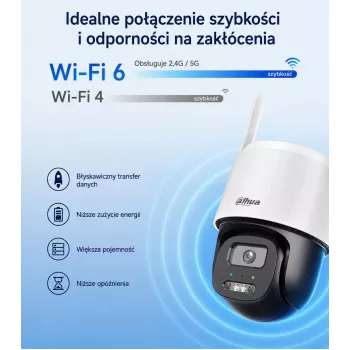 DAHUA BP5E 5MP saulės energija varoma 4G LTE PTZ apsaugos kamera su spalvota naktine vizija