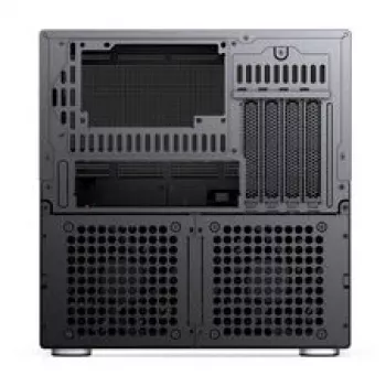 Jonsbo N6 NAS kubo korpusas, Micro-ATX, plienas/tinklelis, juodas