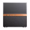 Jonsbo N6 NAS kubo korpusas, Micro-ATX, plienas/tinklelis, juodas