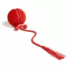 Cheerble WICKED BALL DUO2-VINTAGE RED išmanus interaktyvus žaislas augintiniams, 2 kamuoliai, USB-C įkrovimas, IP65 atsparus purslams, 3 žaidimo režimai, katėms ir mažiems šunims