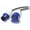 APC Modular IT maitinimo paskirstymo ilgintuvas, 3 laidų, IEC 60309 32A (2P+E) kištukas – lizdas, 230 V, 6 m (PDX332IEC-600)