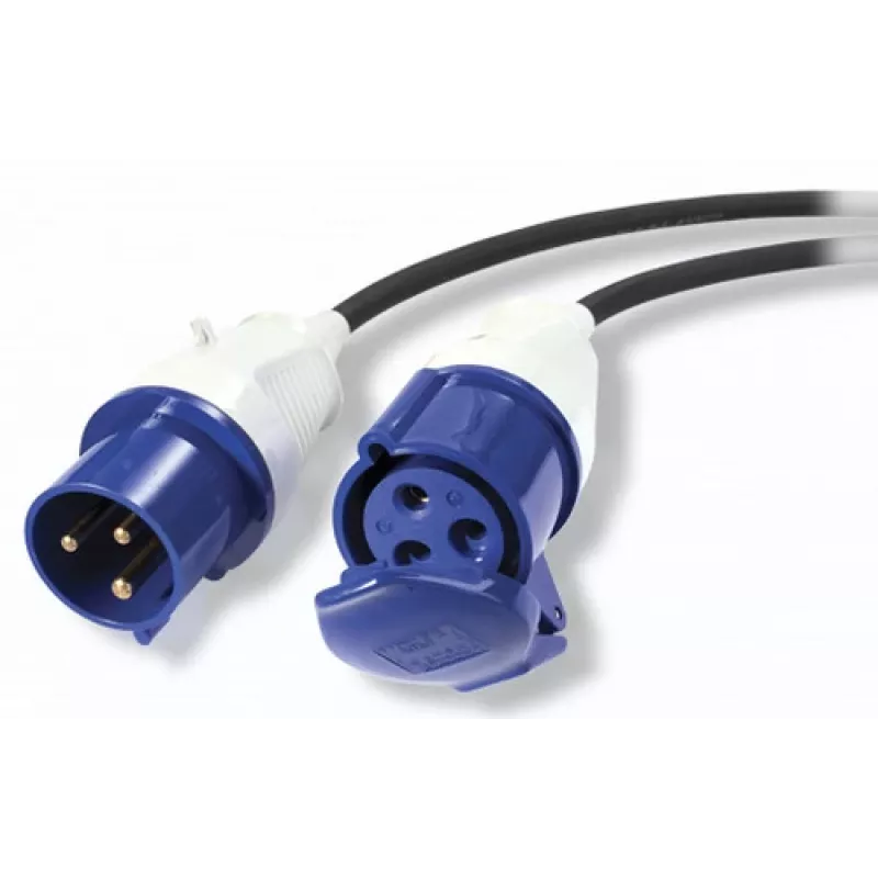 APC Modular IT maitinimo paskirstymo ilgintuvas, 3 laidų, IEC 60309 32A (2P+E) kištukas – lizdas, 230 V, 6 m (PDX332IEC-600)