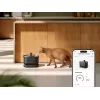 PETLIBRO Dockstream programėle valdomas vandens fontanas katėms ir šunims, 2,5L/84oz, 5 sluoksnių filtracija, itin tylus <30dB, be BPA, juodas