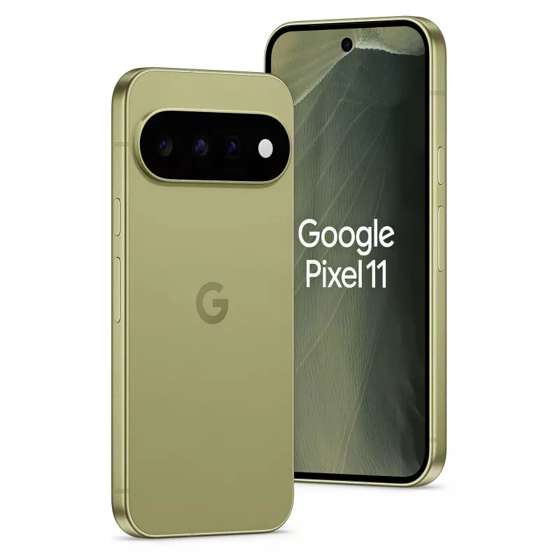Google Pixel 11 5G Dual-SIM 512GB 12GB RAM 6,3 colio OLED 120Hz išmanusis telefonas - Pistachio