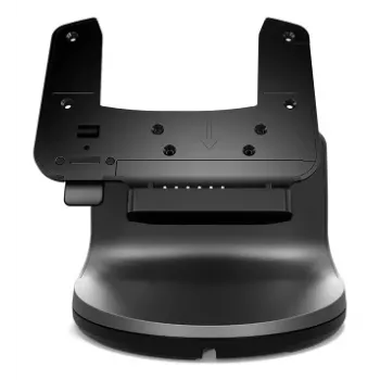 Elo M-Series POS dokavimo stotis 10/15 colių jutikliniams terminalams, USB, Ethernet, Serial, kasos stalčiui, juoda