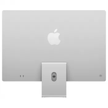 Apple iMac 24 colų sidabrinis M4 8 branduolių CPU 8 branduolių GPU 16GB RAM 512GB SSD vokiška klaviatūra su 1Gb Ethernet