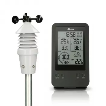 Alecto WS-3400 Professionali meteorologinė stotis su belaidžiu 5-in-1 jutikliu