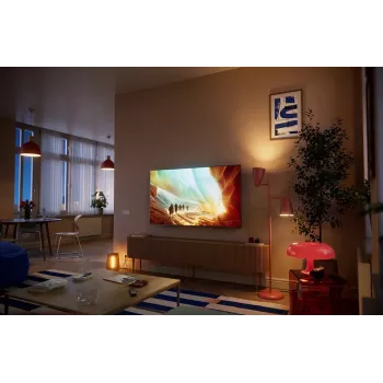 Philips 55PQS7801/12 55 col. 4K Ultra HD LED Smart TV su trigubu imtuvu (juodas)