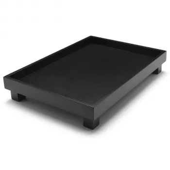 Bredemeijer Izumi Classic stačiakampis bambuko padėklas juodas 350 mm