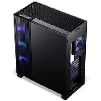 Phanteks NV5X Mid-Tower kompiuterio korpusas, E-ATX, grūdintas stiklas, ARGB, juodas