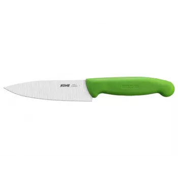 KHE KOHE komunalinis peilis, 133 mm, didelio anglingumo nerūdijančio plieno geležtė, įvairių spalvų