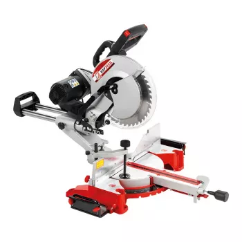 Holzmann KAP305JL 305 mm slankioji kampinė pjūklas 1600W 230V su lazeriniu kreiptuvu