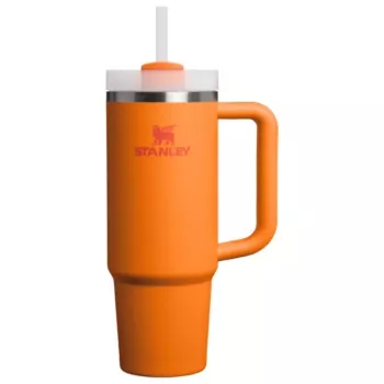 Stanley Quencher H2.O FlowState 0,89 l gertuvės puodelis Goldenrod Coral