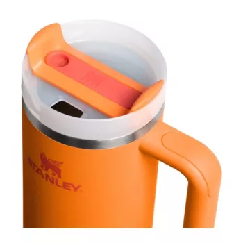 Stanley Quencher H2.O FlowState 0,89 l gertuvės puodelis Goldenrod Coral