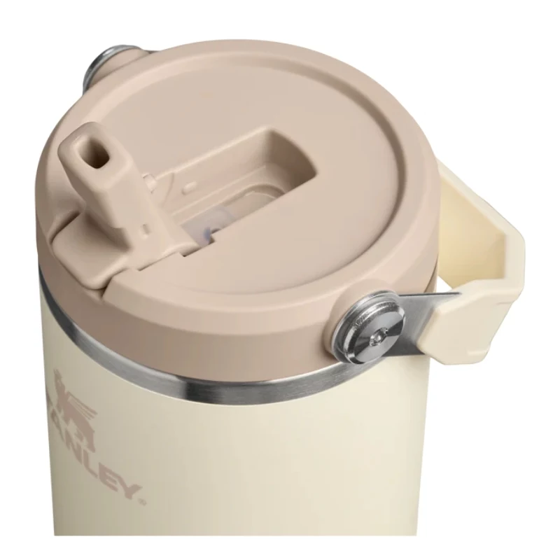 STANLEY 1913 IceFlow Flip Straw 0,89 l kremų spalvos termosas