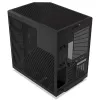 HYTE Y70 Touch Black vidutinio bokšto korpusas su panoraminiu grūdintu stiklu ir 14,1 colio liečiamuoju ekranu, ATX/E-ATX, vertikali GPU laikiklis