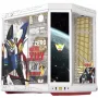 HYTE Y70 Touch Infinite Gundam Wing Edition Mid-Tower korpusas, dvigubas grūdintas stiklas, 4K liečiamas ekranas, baltas