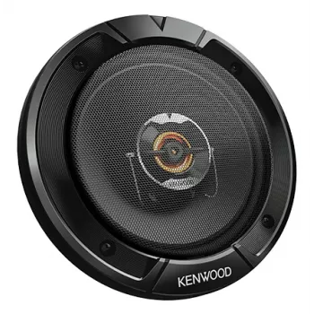 Kenwood KFC-S1677EX 16 cm 2 krypčių koaksialiniai automobilio garsiakalbiai, 300 W didžiausia galia, 30 W RMS, 4 omų, 80 Hz - 22 kHz, 88 dB, polipropileno difuzorius, audinio apvadas, subalansuotas kupolo aukštų dažnių garsiakalbis, pora
