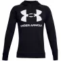 Under Armour vyriškas Rival Fleece Big Logo HD megztinis su gobtuvu, juodas 1357093 001