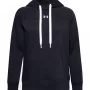 Under Armour moteriškas Rival Fleece HB gobtuvas juodos spalvos 1356317 001