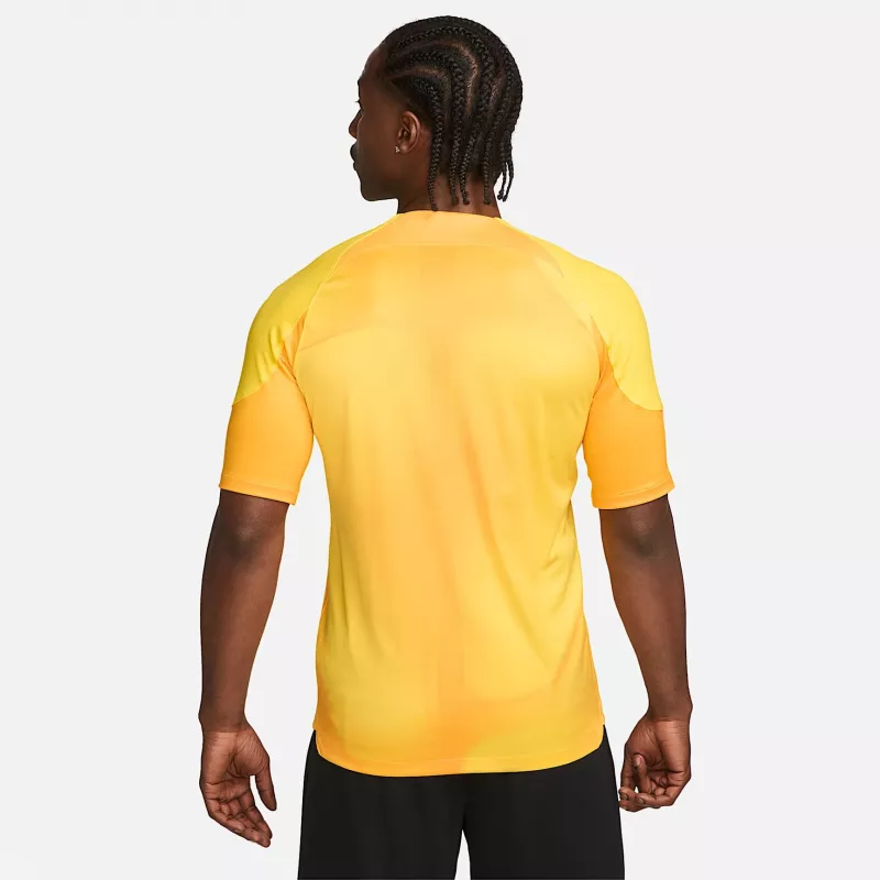 Nike Dri-FIT ADV Gardien IV vyrų vartininko marškinėliai Opti Yellow/Black M
