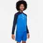 Nike Kids' Dri-FIT Academy Pro Drill futbolo marškinėliai karališkai mėlyni/tamsiai mėlyni, S dydis