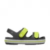 Crocs Crocband Cruiser vaikiški sandalai Graphite Yellow, dydis 28-29