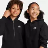 Nike Sportswear Club Fleece vaikiškas gobtuvas juodas FD3004-010 S dydis