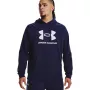 Under Armour Rival Fleece Logo HD vyriškas megztinis, tamsiai mėlynas 1379758 410 L