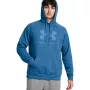 Under Armour Rival Fleece Logo HD vyriškas gobtuvas Akademijos mėlyna M