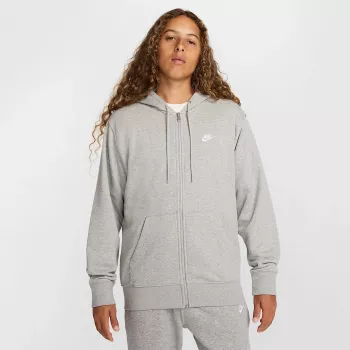 Nike Club Fleece vyriškas megztinis tamsiai pilkas Heather L