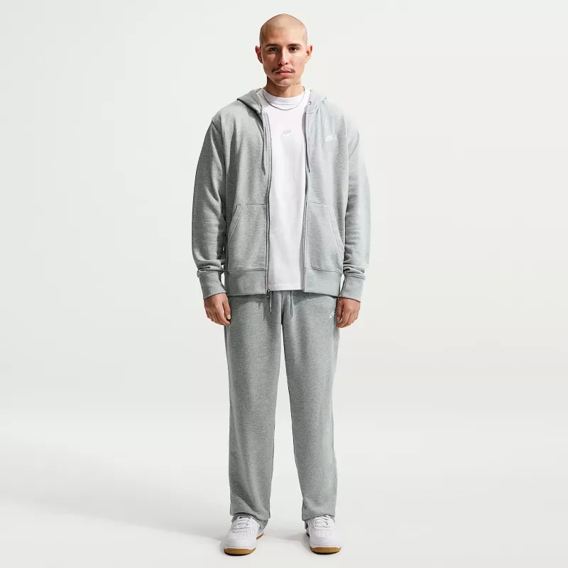 Nike Club Fleece vyriškas megztinis tamsiai pilkas Heather L