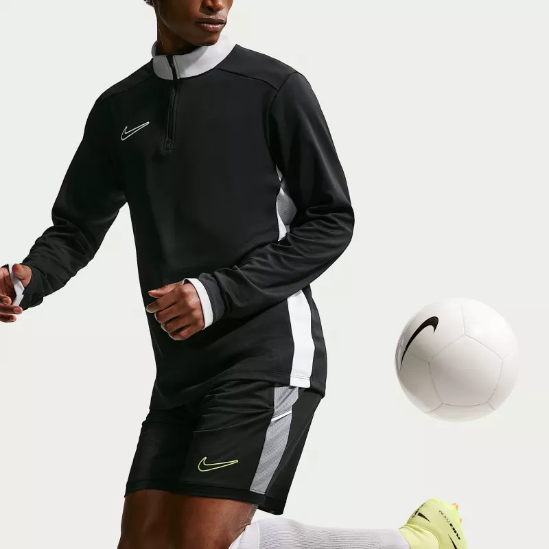 Nike Dri-FIT Academy 25 vyriškas treniruočių marškinėlis juodos spalvos FZ9767 010, dydis L
