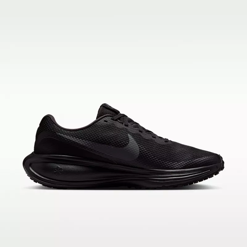 Nike Revolution 8 vyriški bėgimo bateliai juoda balta tamsiai pilka HJ9198-002 dydis 39