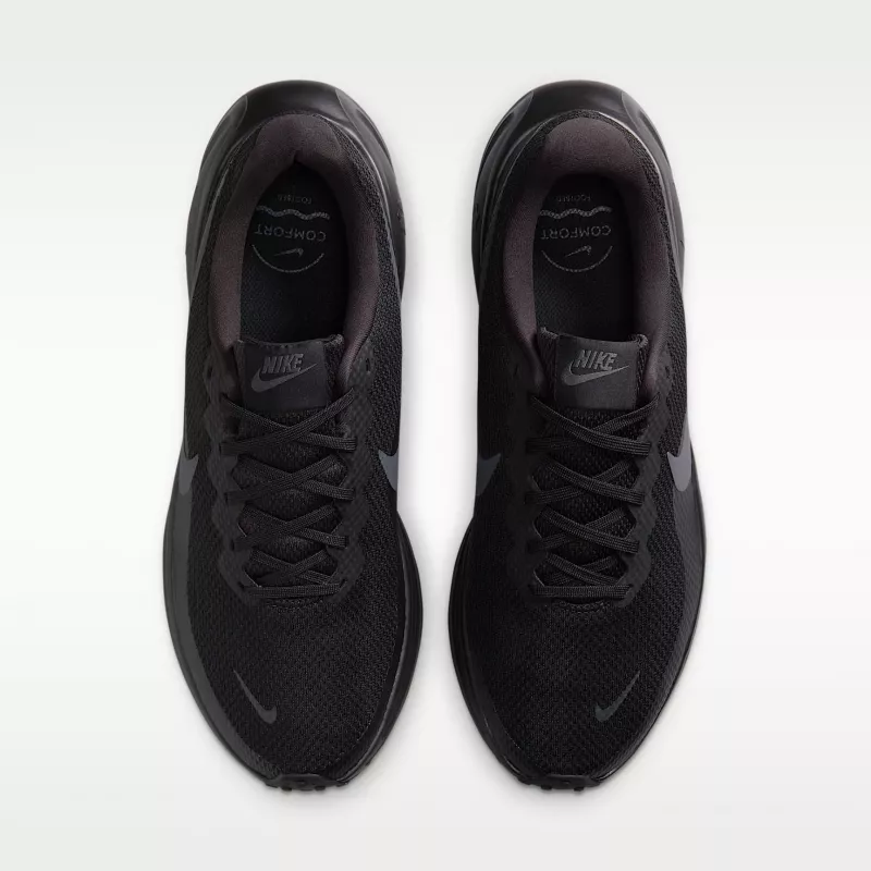 Nike Revolution 8 vyriški bėgimo bateliai juoda balta tamsiai pilka HJ9198-002 dydis 39