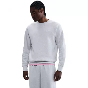 Nike Club Fleece vyriškas gobtuvas su apykakle, tamsiai pilkas, M