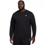 Nike Club Fleece vyriškas užtraukiamas gobtuvas juodas XL