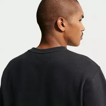 Nike Club Fleece vyriškas gobtuvas su užtrauktuku, juodos spalvos, S dydis
