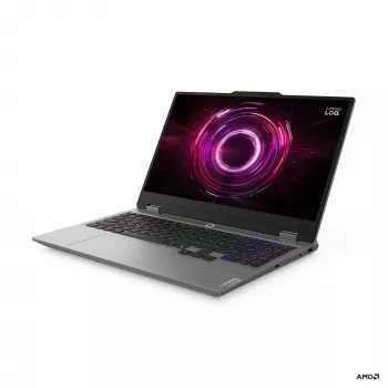 Lenovo LOQ 15AHP10 15,6 colio FHD 144Hz G-SYNC žaidimų nešiojamasis kompiuteris - AMD Ryzen 5 8640HS, 32GB DDR5, 512GB SSD, NVIDIA GeForce RTX 5050, Windows 11 Home - juoda