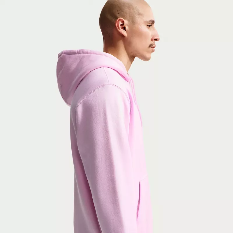Nike Club Fleece vyriškas gobtuvas šviesiai rožinis FN3859-663 dydis L