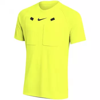 Nike Dri-FIT Referee III vyrų futbolo teisėjo marškinėliai geltoni HV8319 702, dydis S