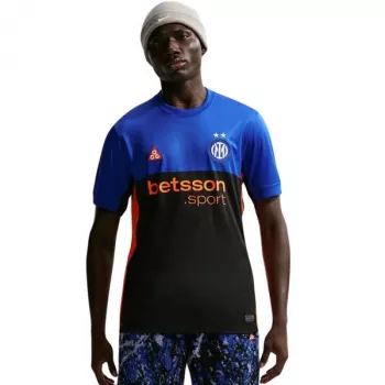 Nike Inter Milan 2026 Stadium Special Edition vyriški futbolo marškinėliai juoda/mėlyna XL