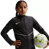 Nike Park 26 Rain vaikiška vandeniui atspari striukė su gobtuvu ir pilnu užtrauktuku - juoda, L dydis